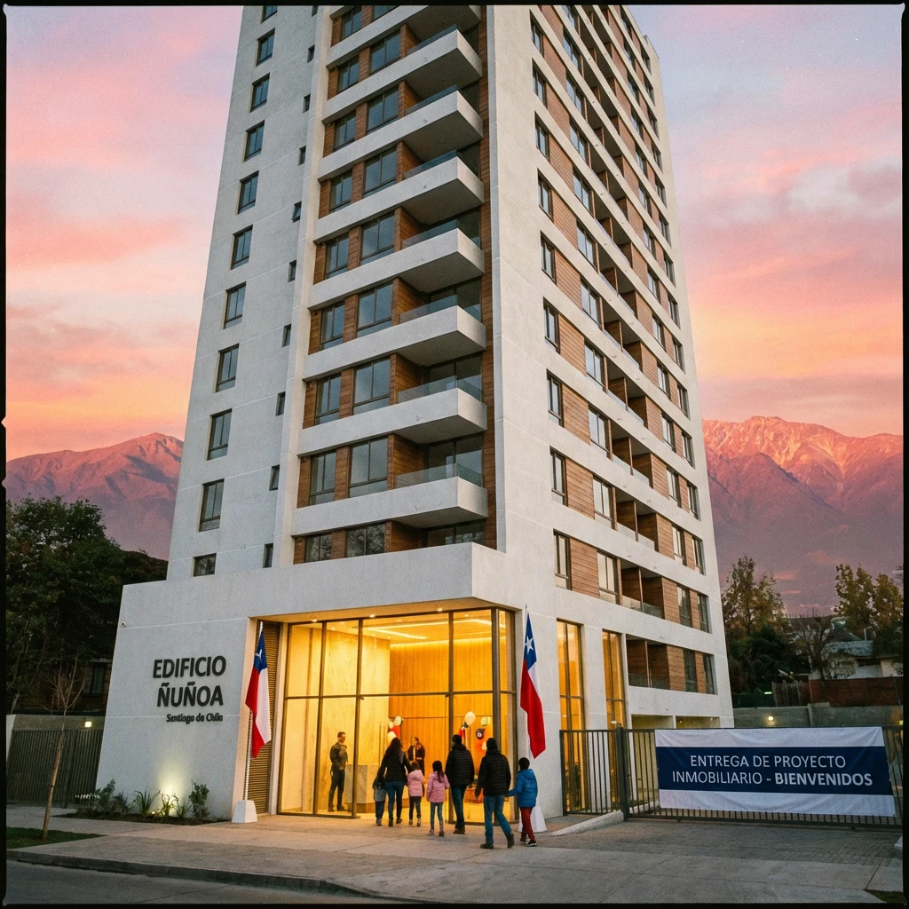 Celebración de cierre de venta en Chile