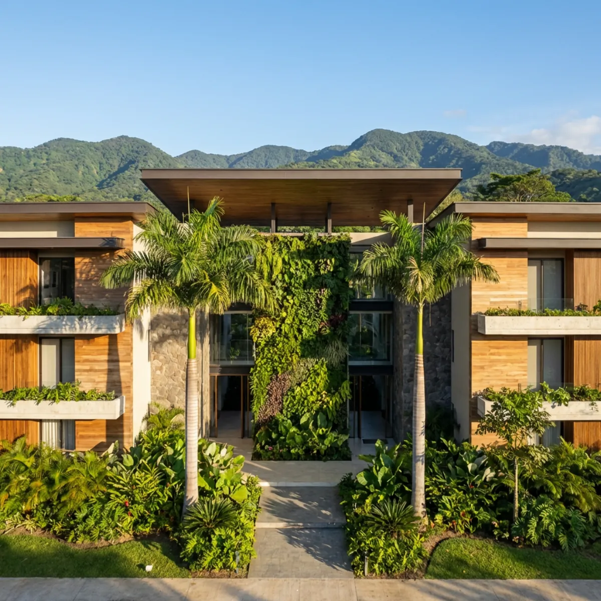 Landing page de proyecto inmobiliario en laptop en Costa Rica