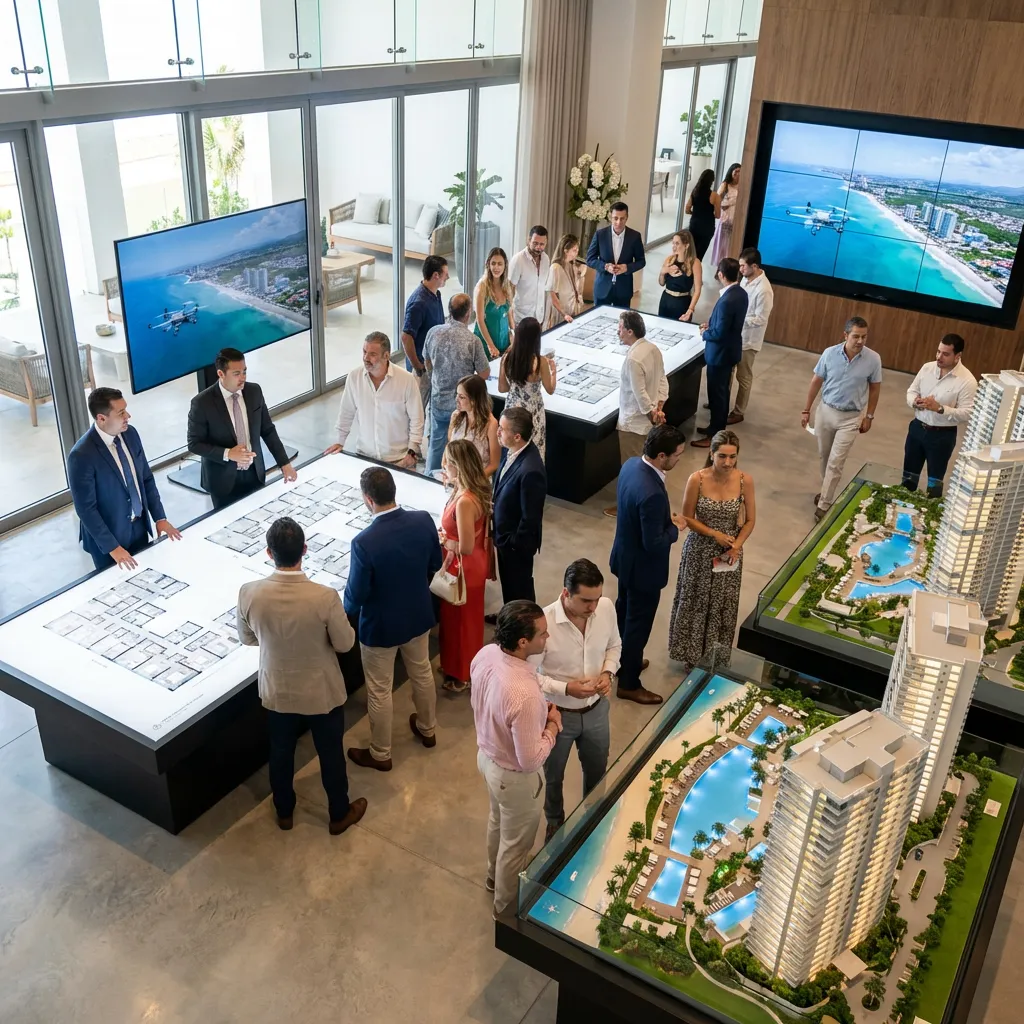 Evento de preventa inmobiliaria en República Dominicana