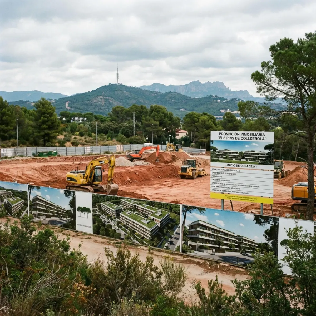 Reunión entre inversionista y desarrollador inmobiliario en España