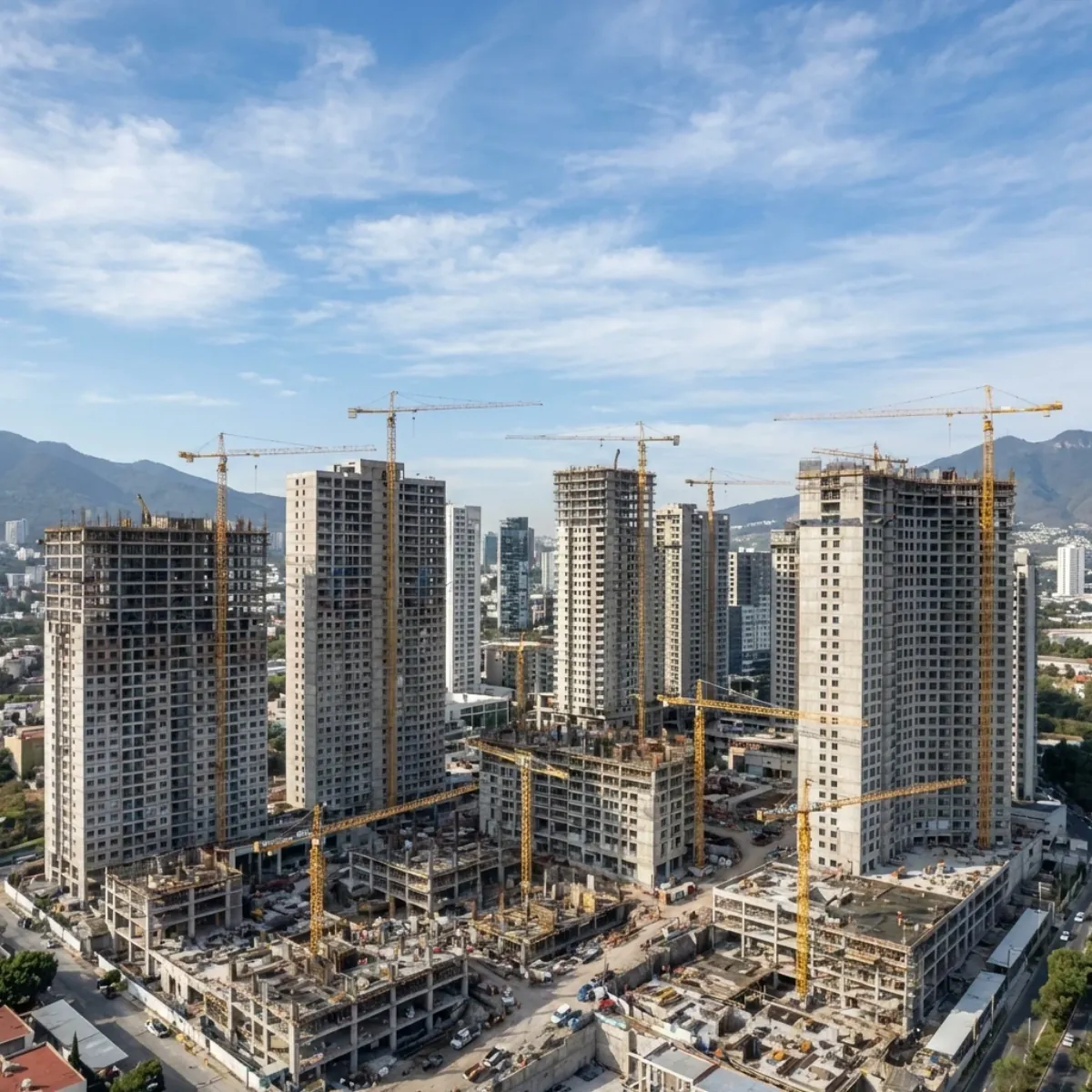 Reunión entre inversionista y desarrollador inmobiliario en México