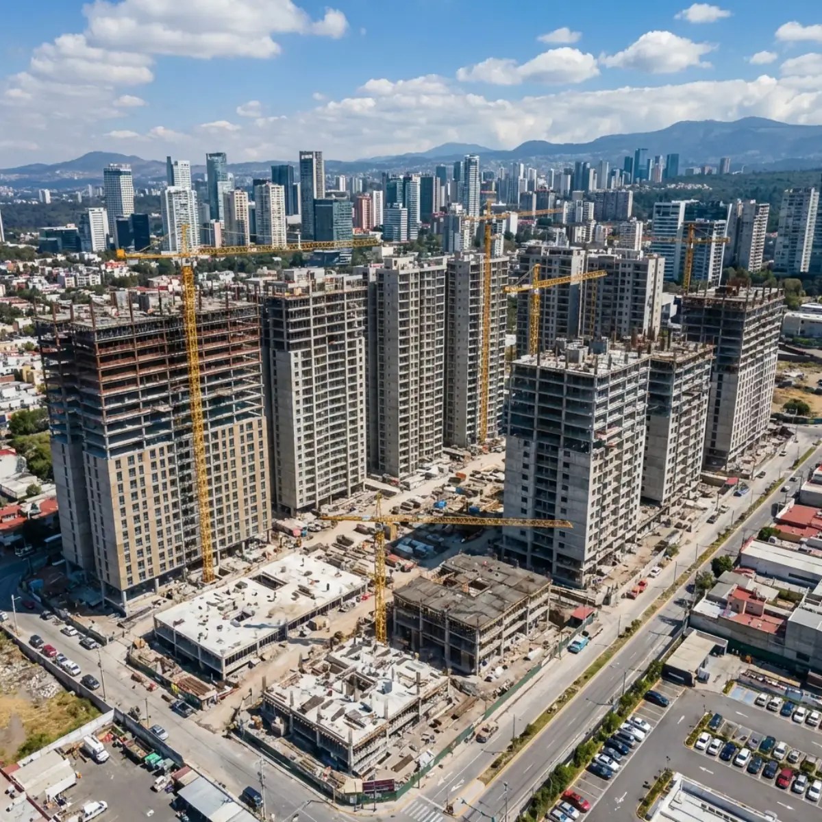 Reunión de estrategia de marketing para constructora en México