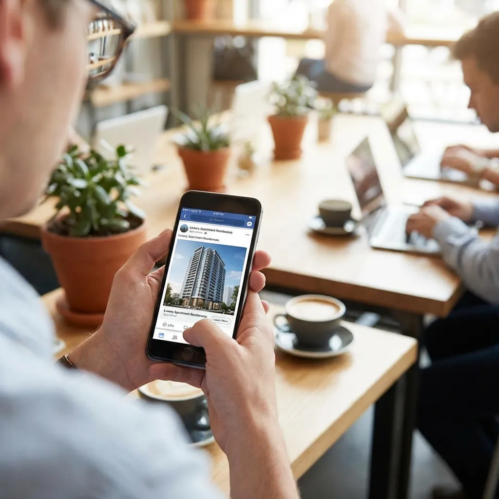 Anuncio de Facebook para constructora en Panamá